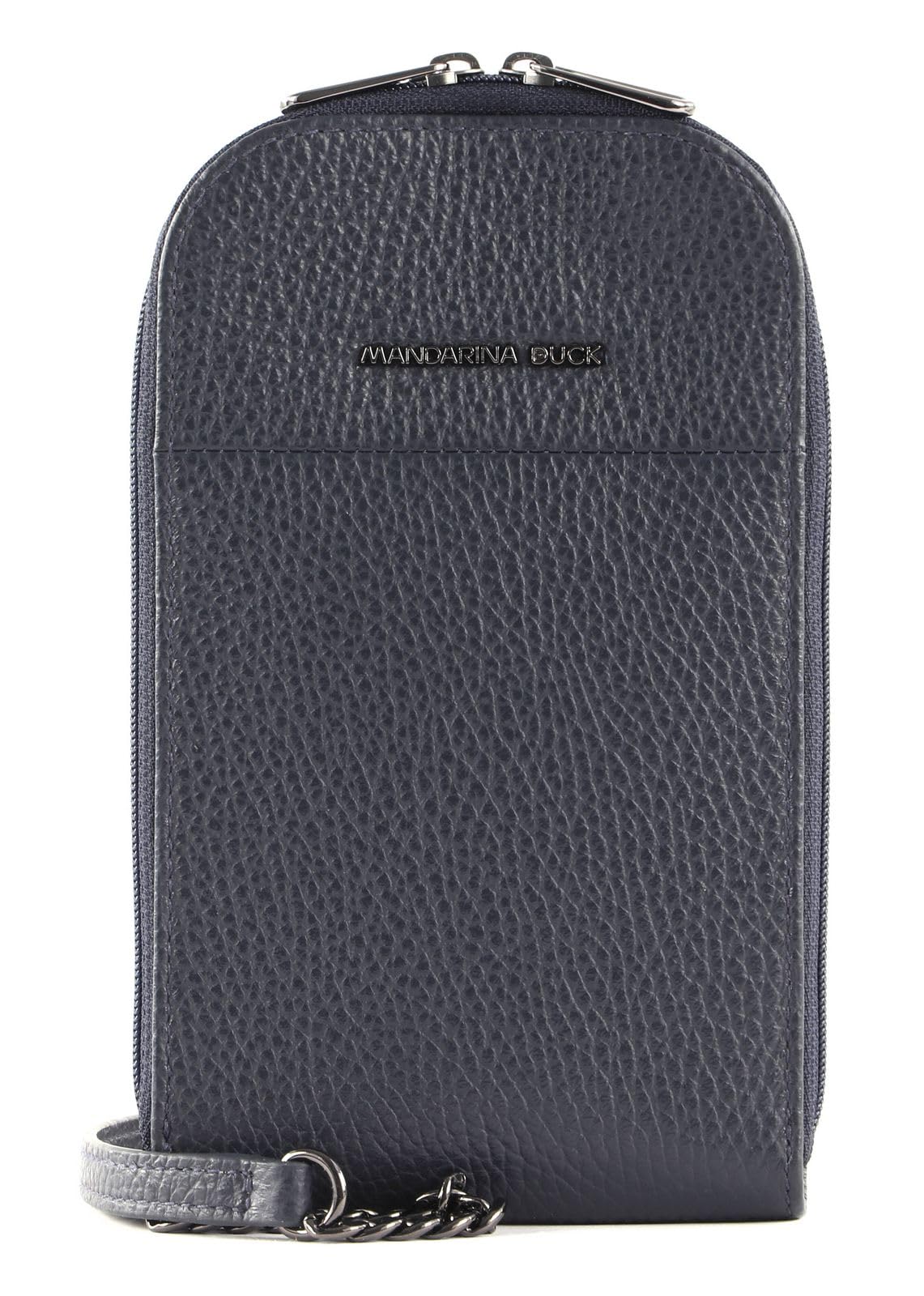 Mandarina Duck Women's Mellow Leather Vertical Holder, Dress Blue24, Taglia Unica
