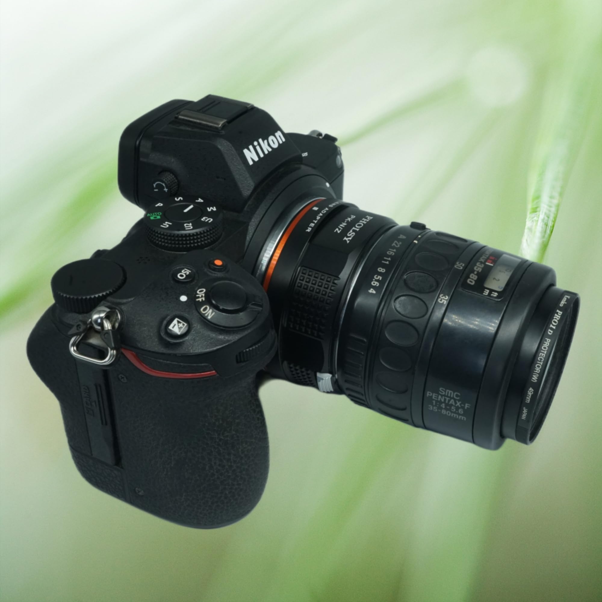 PHOLSY Lens Mount Adapter Manual Focus: Compatible with Pentax K Lens to Nikon Z Camera Body, Pentax K to Nikon Z - Image 2