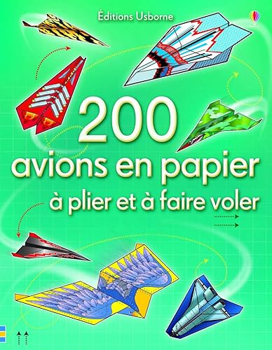 200 avions en papier à plier et à faire voler