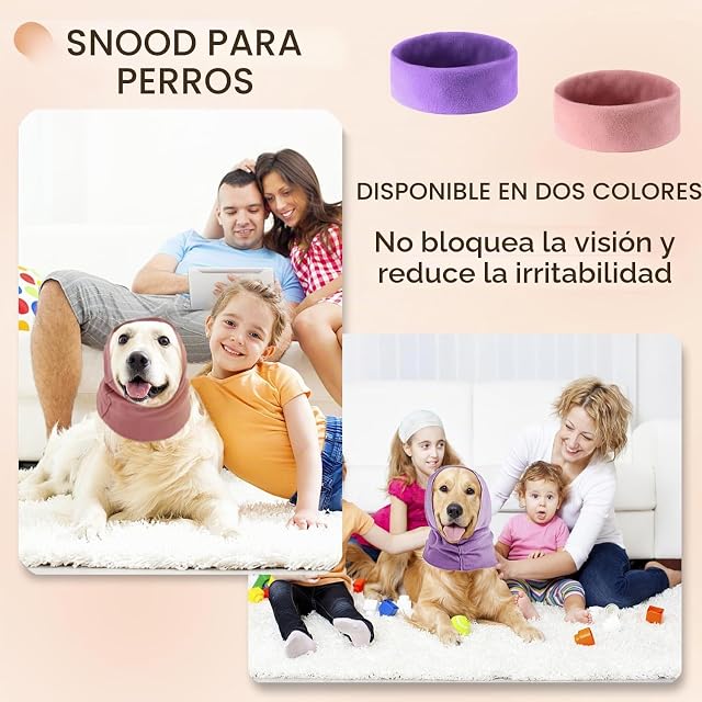 Foto 3 de 6 de TRKETK 2 Piezas Orejeras de Aseo para Perros Protección contra el Ruido