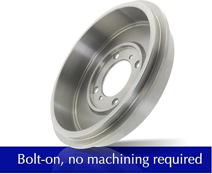 Centric 123.40014 C-Tek Automotive Replacement Rear Brake Drum Fits Select 2001-2014 Honda (Civic, Fit, Insight)