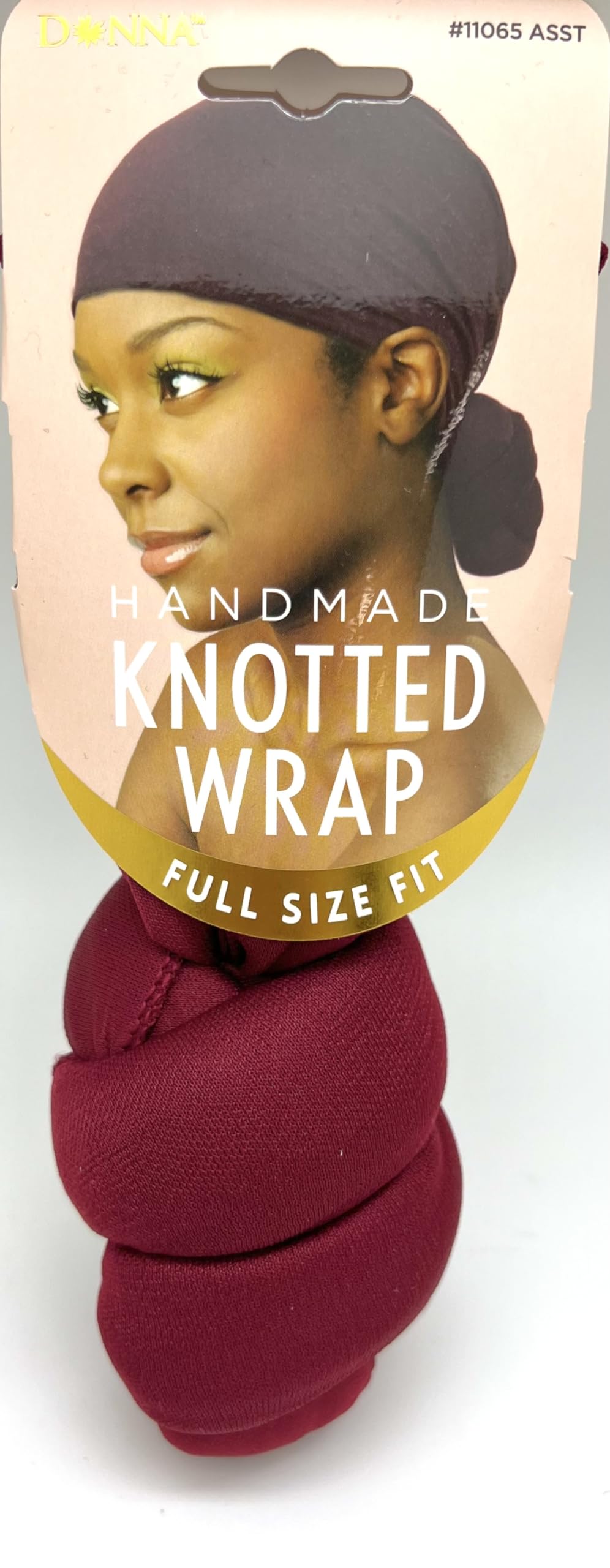 DONNA Handmade Knotted Head Wrap Hairband for Women, Hair wrap, Hair Cap PLUM