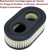 Vista 5 de Filtro de aire de repuesto para cortacésped Craftsman Husqvarna Toro, 1 paquete