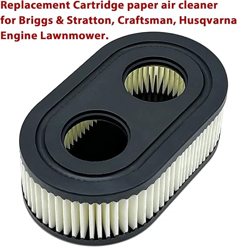 Miniatura 5 de Filtro de aire de repuesto para cortacésped Craftsman Husqvarna Toro, 1 paquete