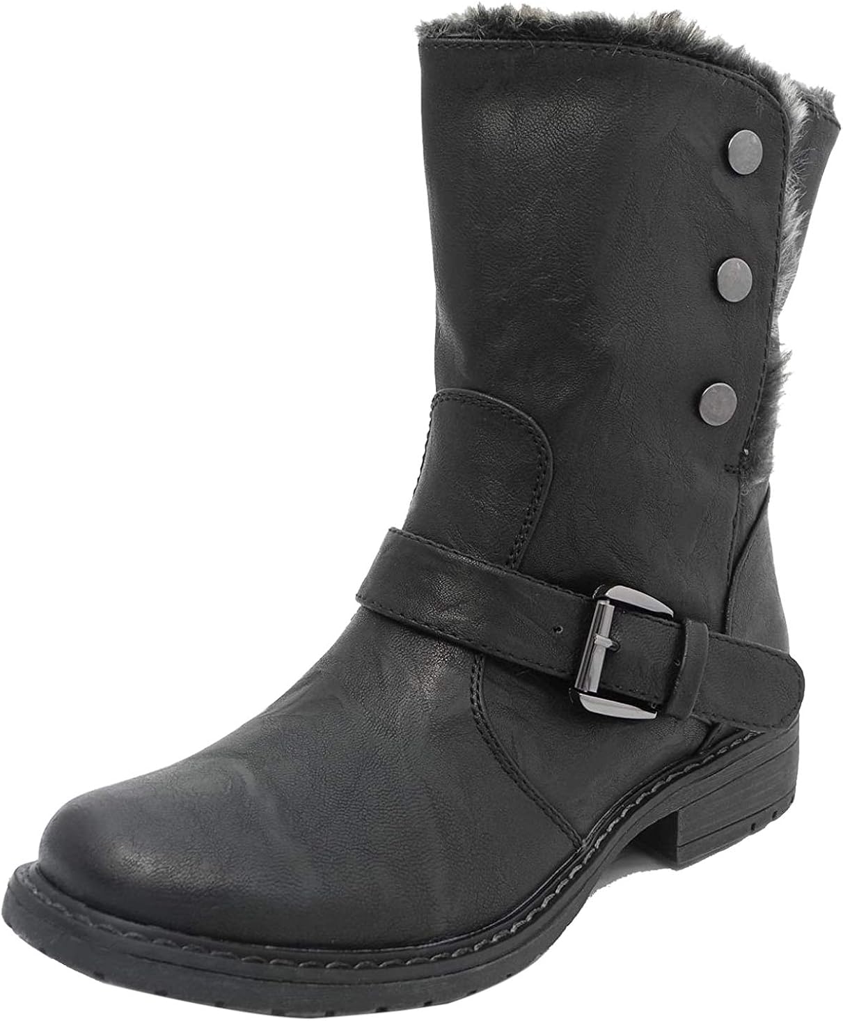 fur lined leather ankle boots uk