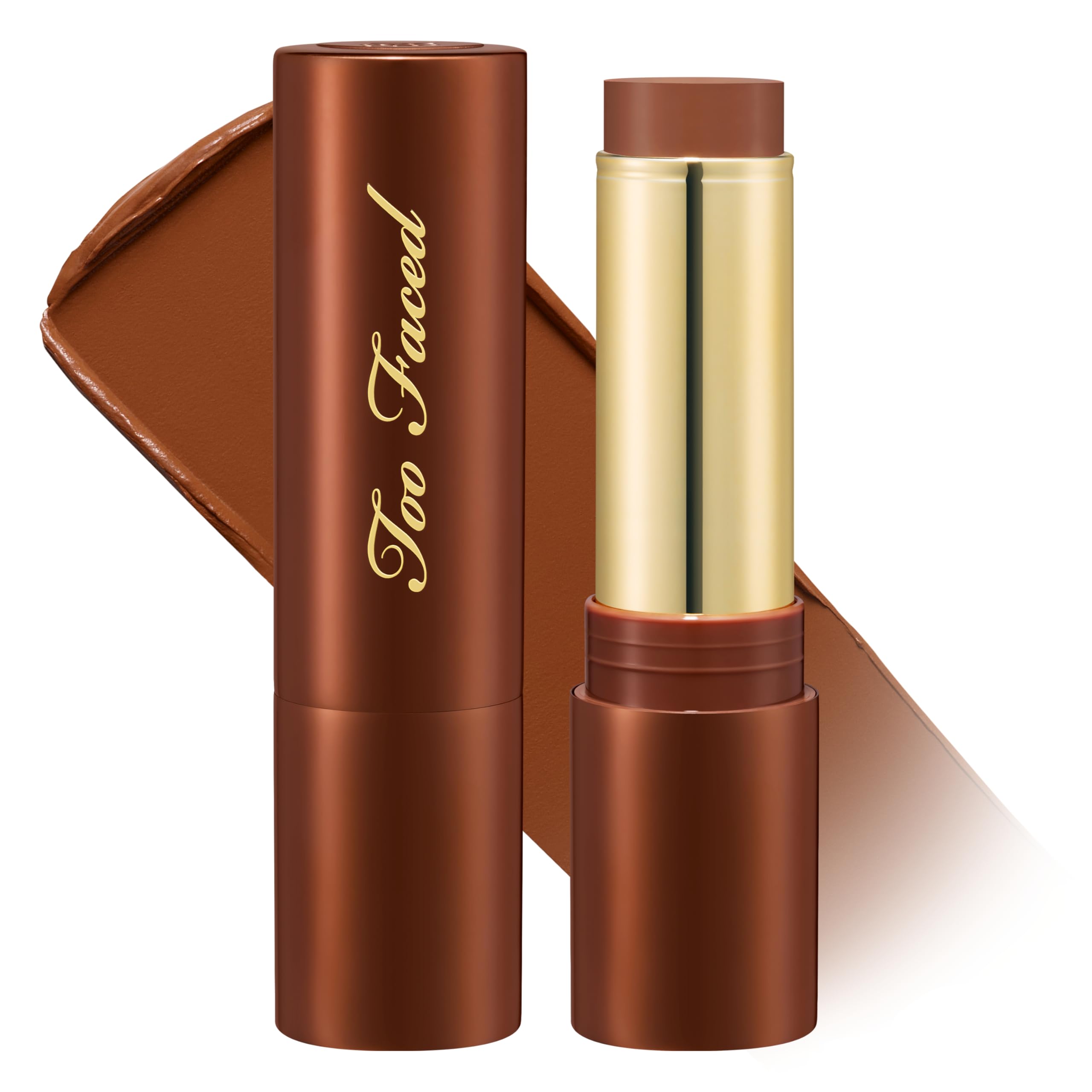 Chocolate Soleil Melting Bronzing & Sculpting Stick | Multi-Use, Contour + Cream Bronzer Stick | Lightweight, Satin-Finish with Buildable Coverage, 0.28 Ounce