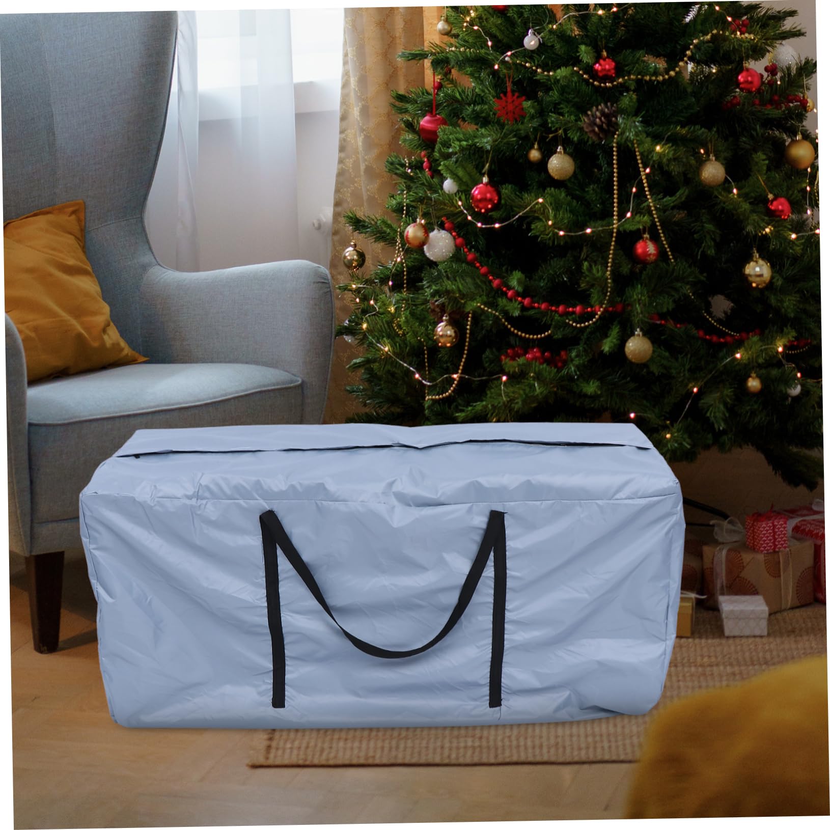Borsa Per Albero Natale Contenitore Organizer Portaoggetti Resistente Materiale Liscio Facile Da Trasportare