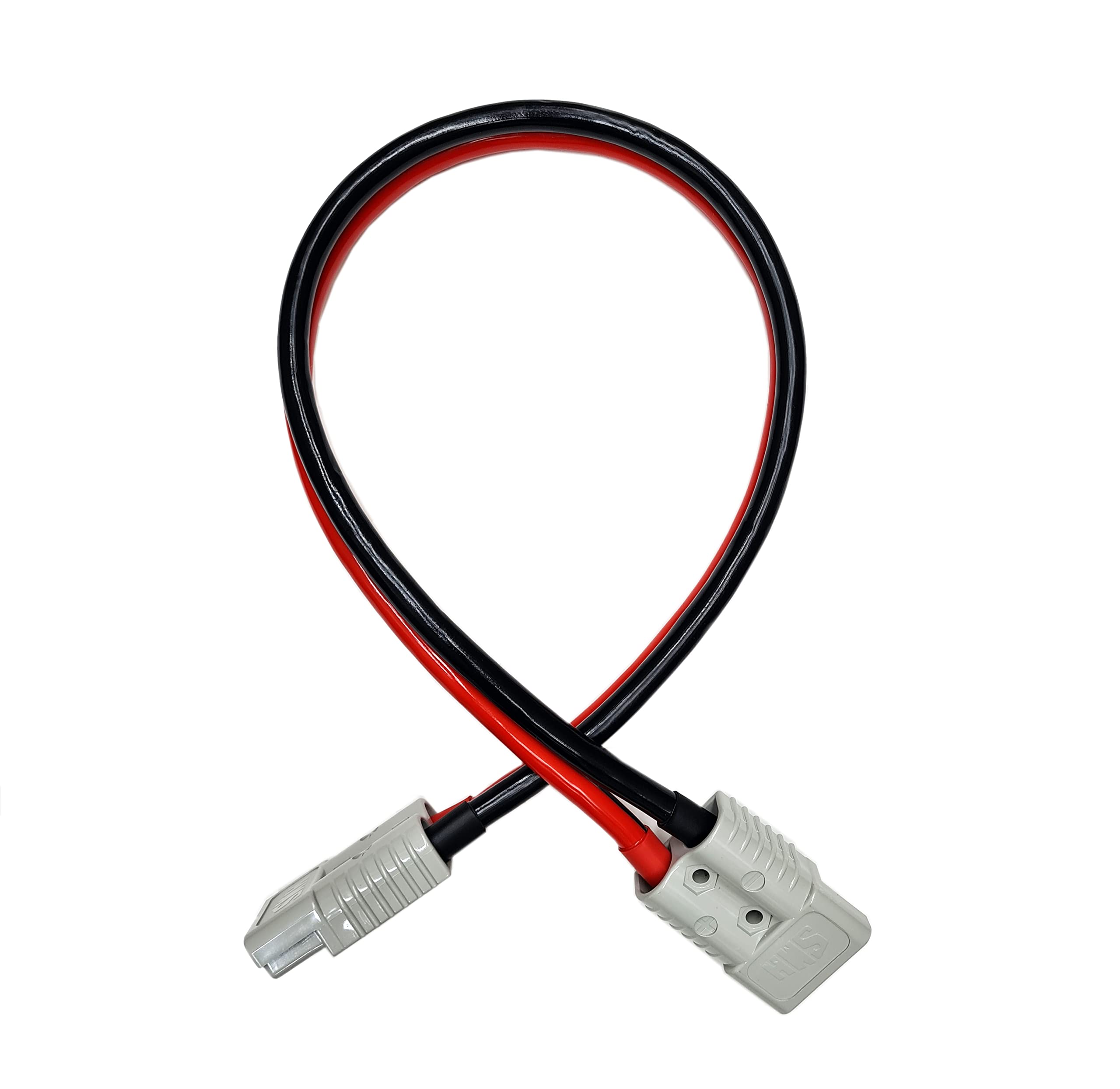 PAKA HAND TOOLS 3 FEET, 1 Gauge Adapter Cable with SB175 Connectors Both Side, Winch Connector SB 175, Extension Sb175