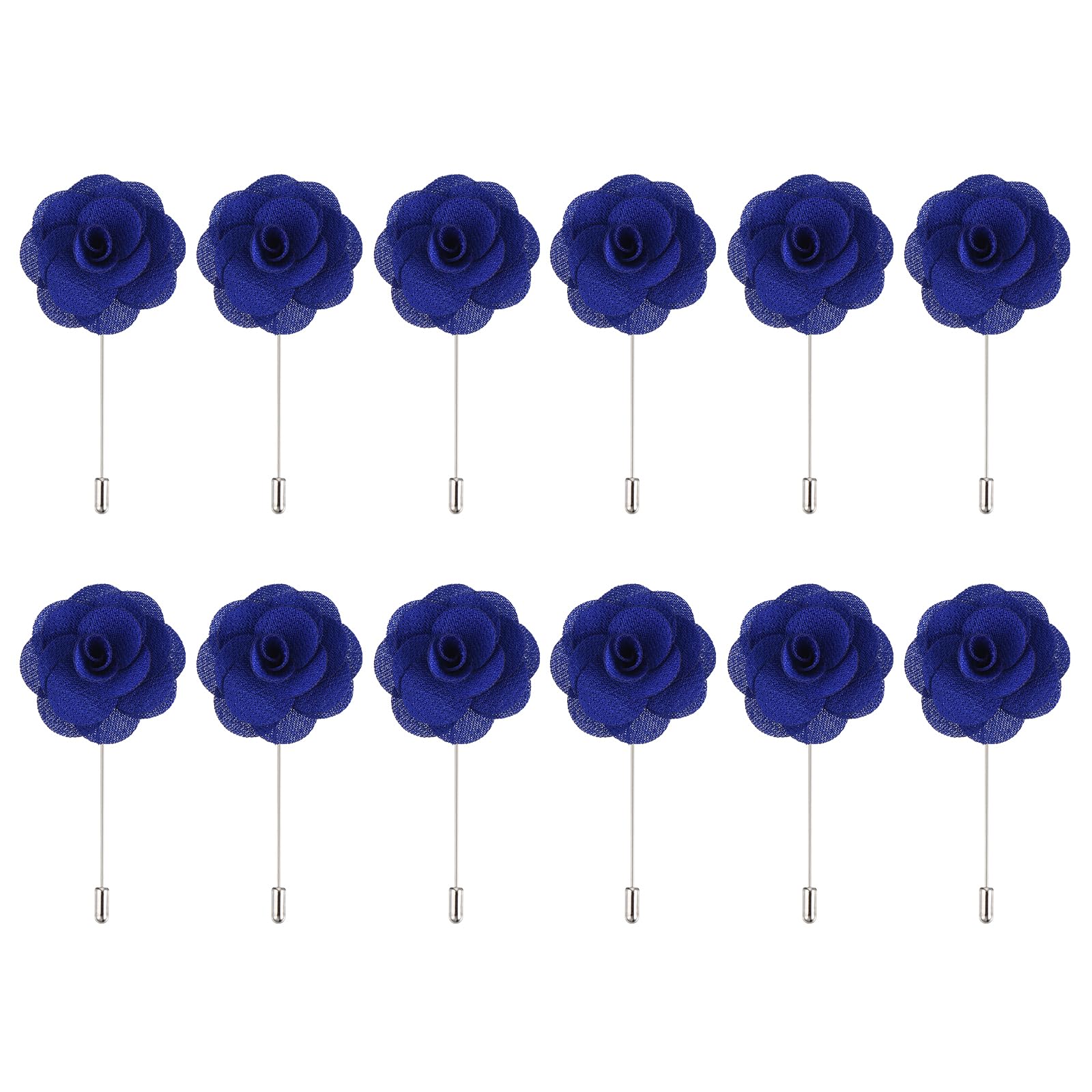 Boutonnière en forme de rose de mariage pour costume de cérémonie