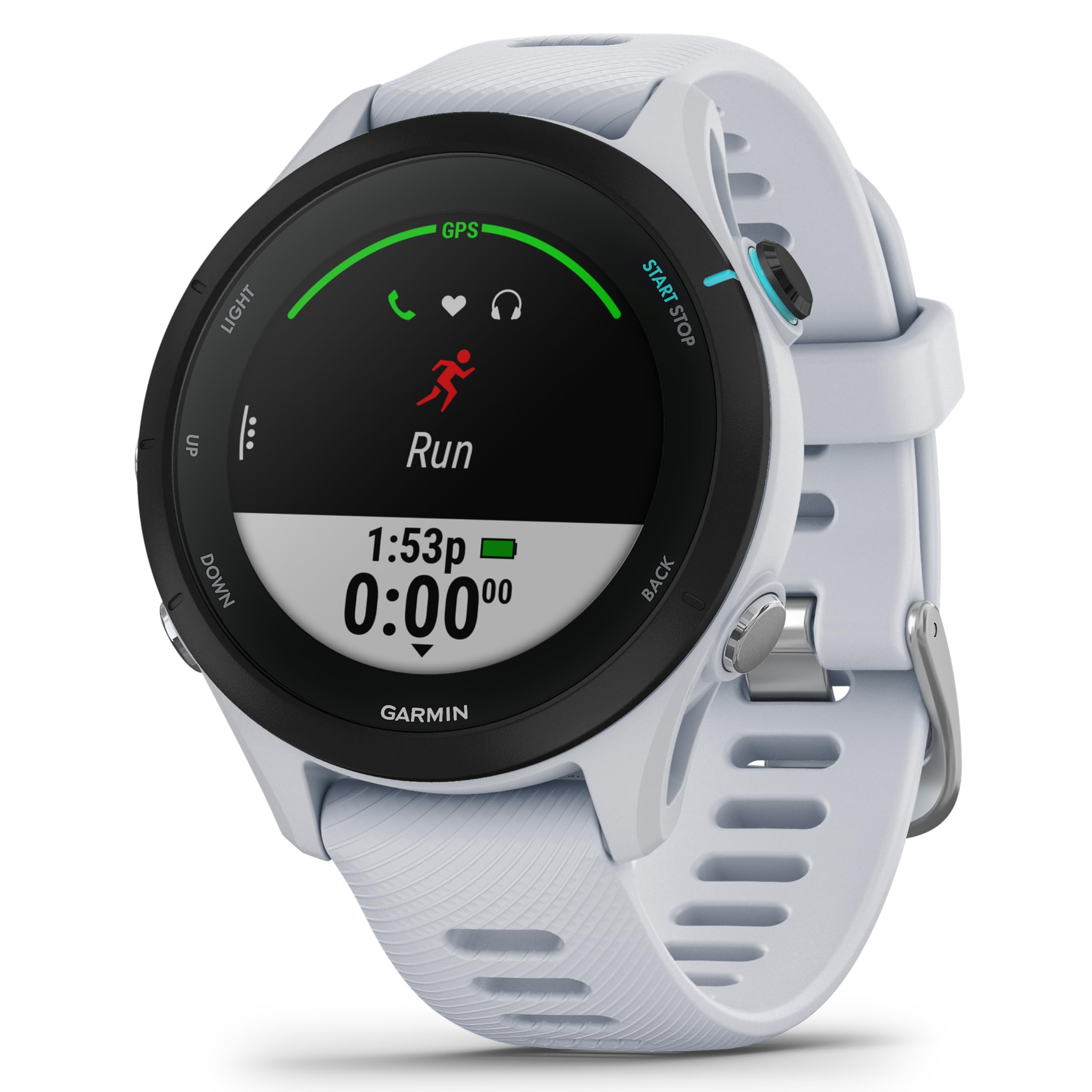 Garmin Forerunner 255S Music – GPS-Laufuhr mit individuellen Trainingsplänen, speziellen Lauffunktionen und detaillierter Trainingsanalyse. 1,1“ & 1,3" Farbdisplay, Akkulaufzeit bis zu 14 Tage