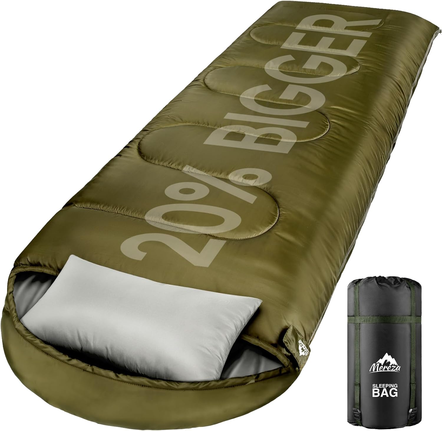 MEREZA Sleeping Bag for Adults
