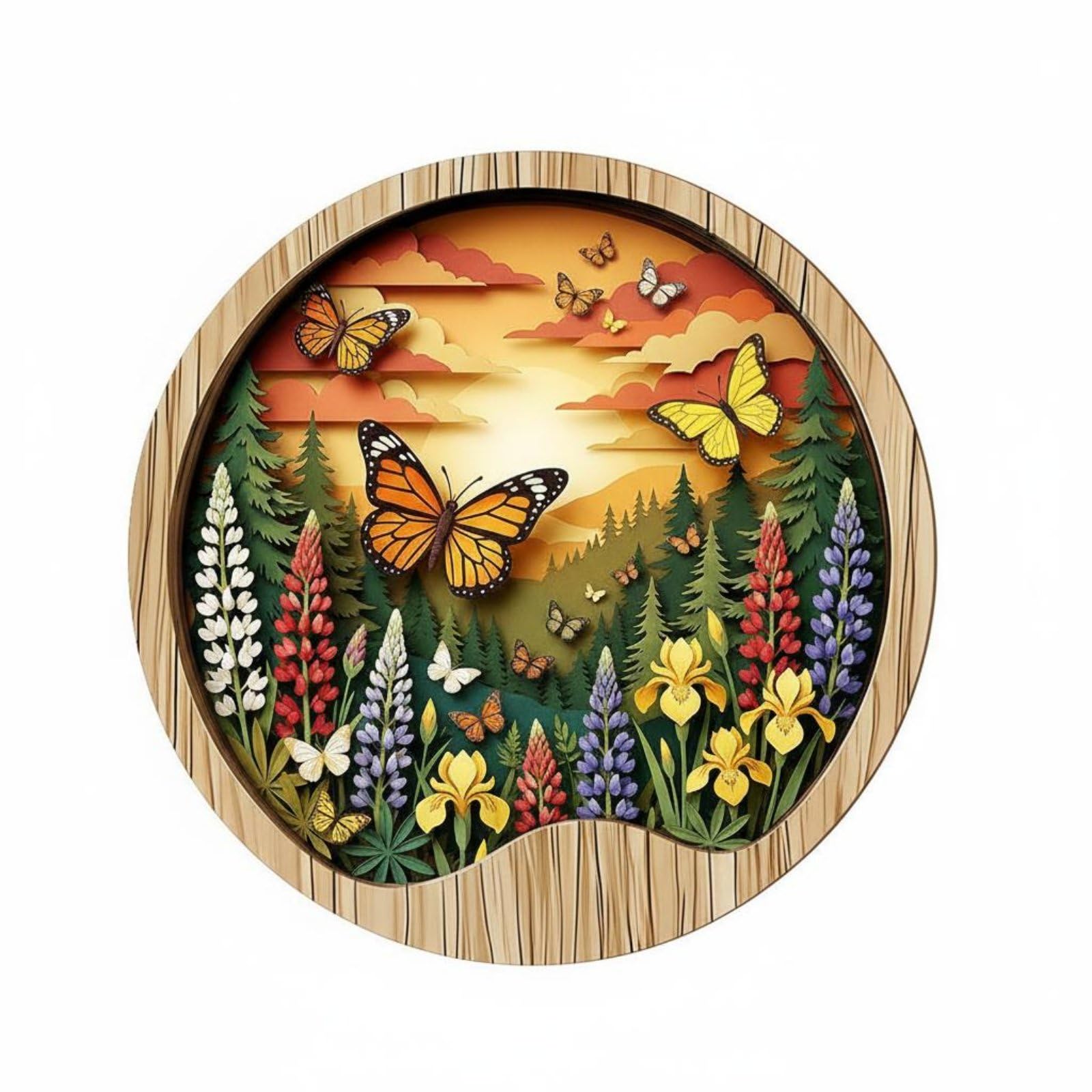Placa tridimensional LOVIVER 20x20cm un regalo para dormitorio 8
