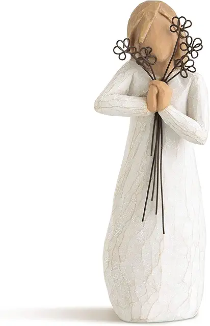 Willow Tree Friendship Figurine - Handgefertigte Kunstharz-Skulptur