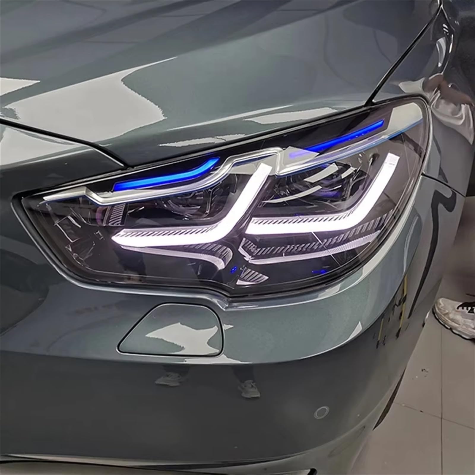 Gruppo Faro per Auto per BMW F07 Fari GT Serie 5 Aggiornamento M5 Indicatore di direzione dinamico Faro Anteriore Accessori automobilistici Luci per Auto