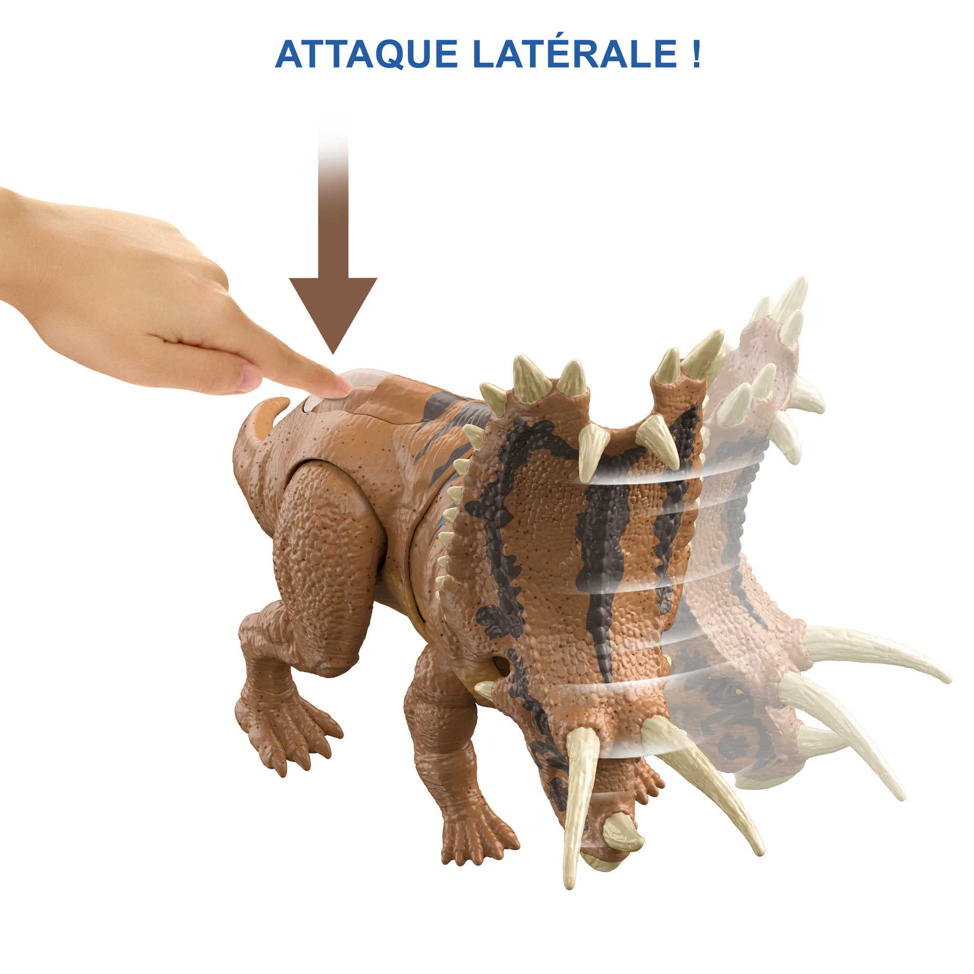 Figurine Jurassic World Dino Escape Super Colossal Carnotaurus Toro - Figurine de collection - Achat & prix