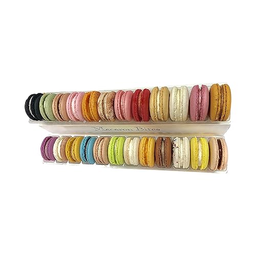 Caja de regalo de macarons franceses - 24 macarons surtidos
