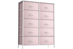 Sorbus 10-Drawer Kids Dresser, Ultimate Storage Solution for a Tidy Room