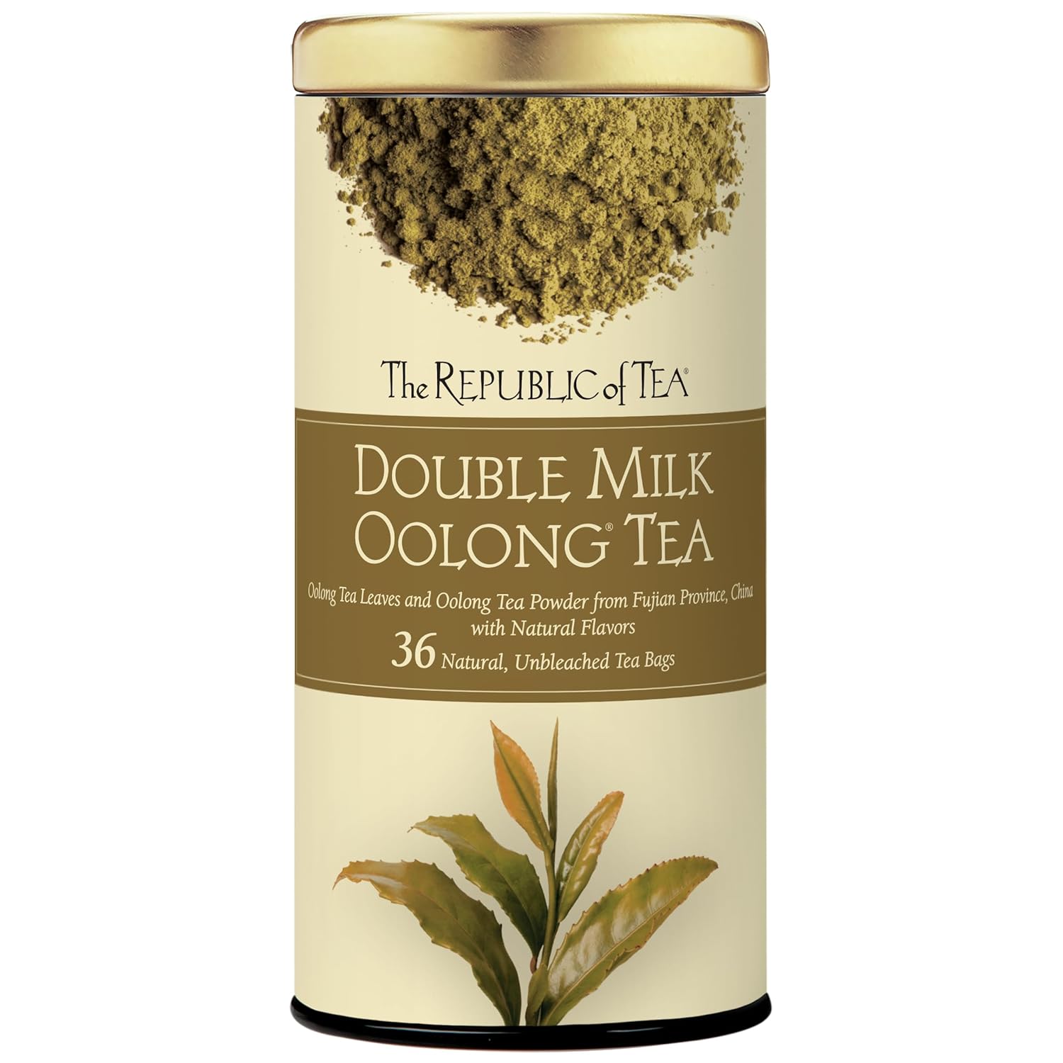 The Republic of Tea — Double Milk Oolong Tea Bulk Bag, 250 Tea Bags, Naturally Caffeinated