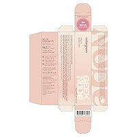 Vista 8 de COLORGRAM Tinte de vidrio afrutado 14 Sulky Lychee, tinte labial brillante de larga duración, tinte de brillo labial coreano belleza, serie Geek Nude