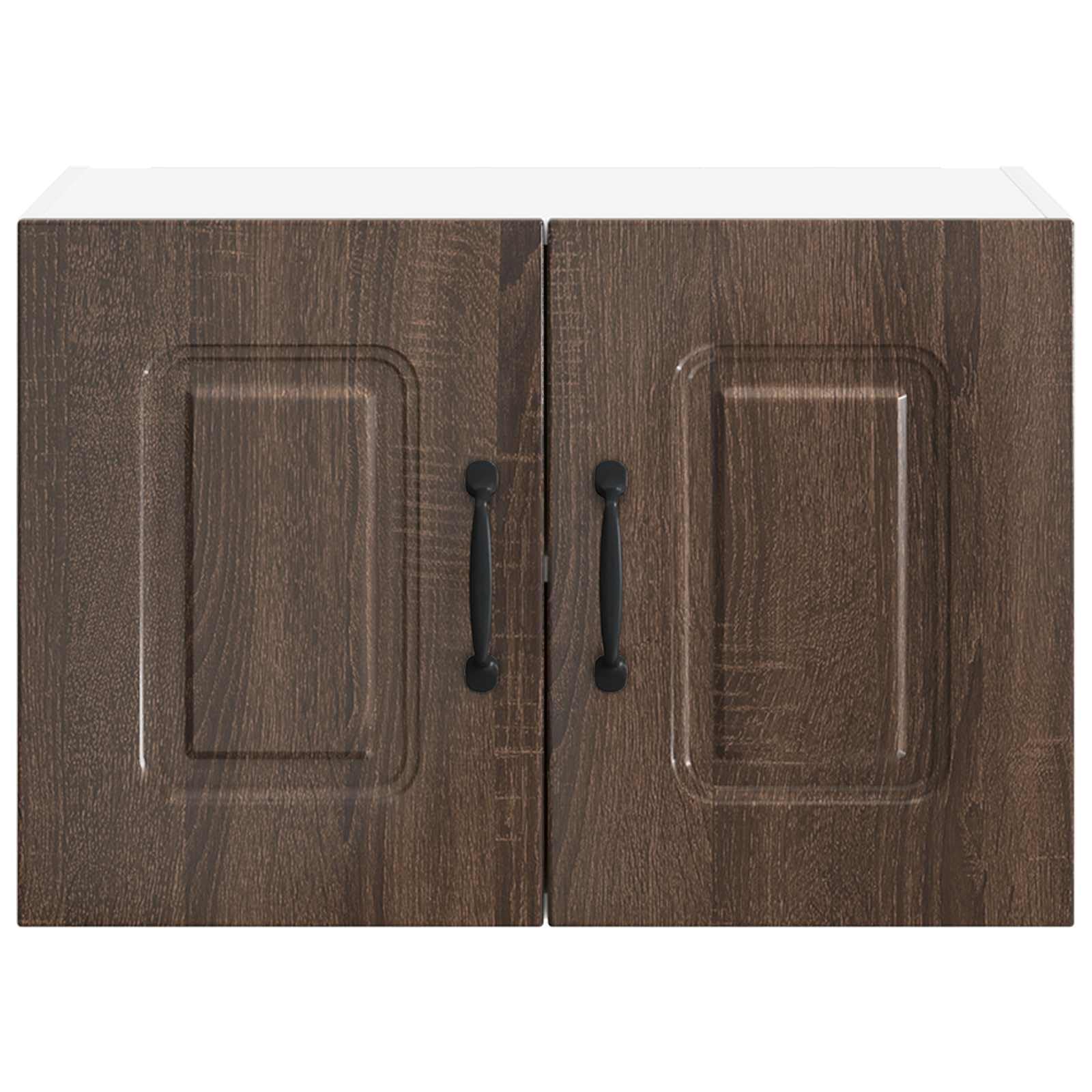 Kalmar Juego de 2 armarios de cocina, aspecto roble marrón, 60 x 31 x 40 cm, material de madera, montaje en pared, amplio espacio de almacenamiento para cocina, comedor