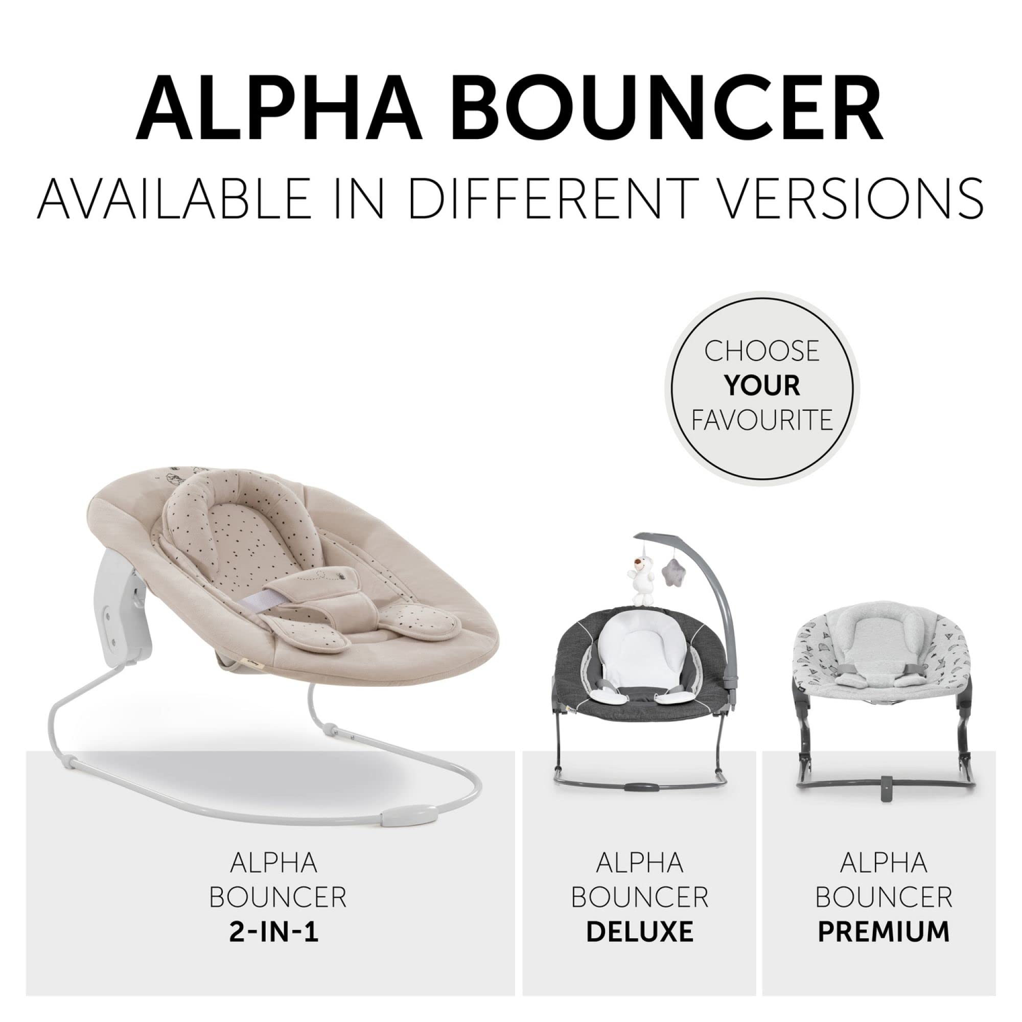 Alpha Bouncer 2in1 Winnie the Pooh Beige