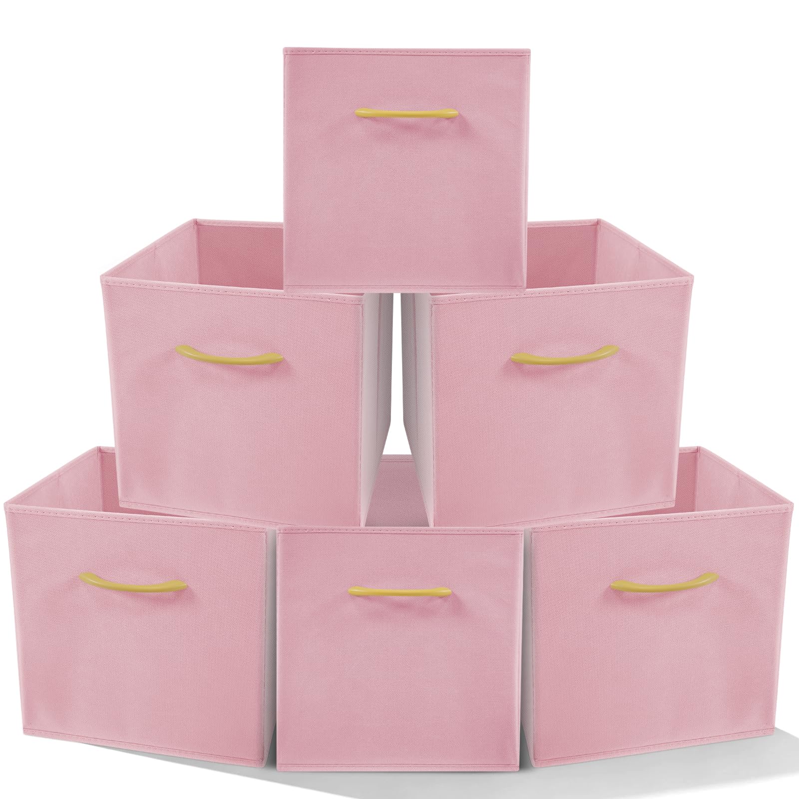 Amazing Tour Cube Storage Boxes, Foldable with Handles, 6 Pack