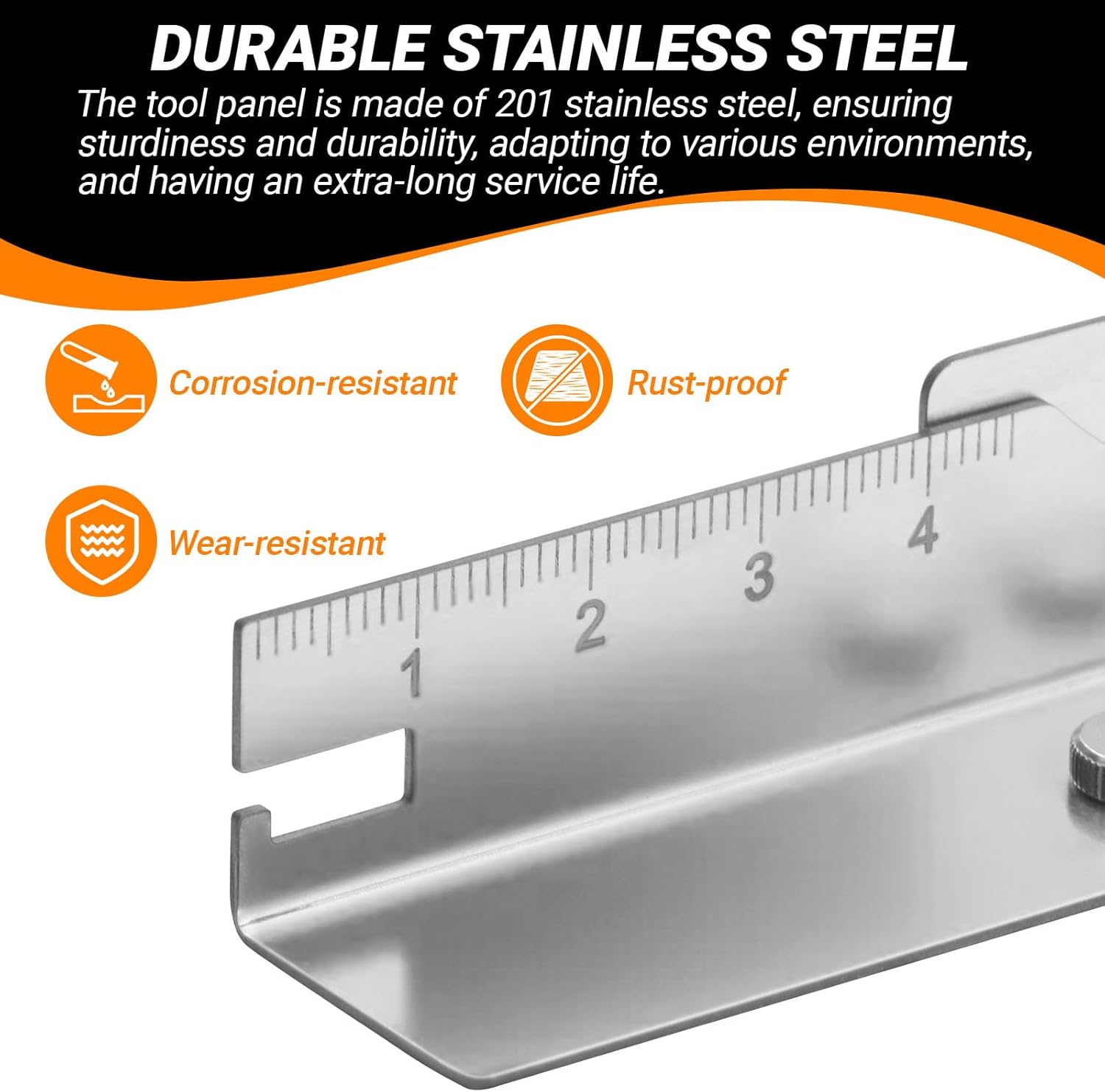 Upgraded Toe Plates Wheel Alignment Tool Kit with Extension Rod Tape Measures, Stainless Steel Toe Alignment Tool Plates, Automotive Front End Alignment Tool, Wheel Alignment Plates Kit