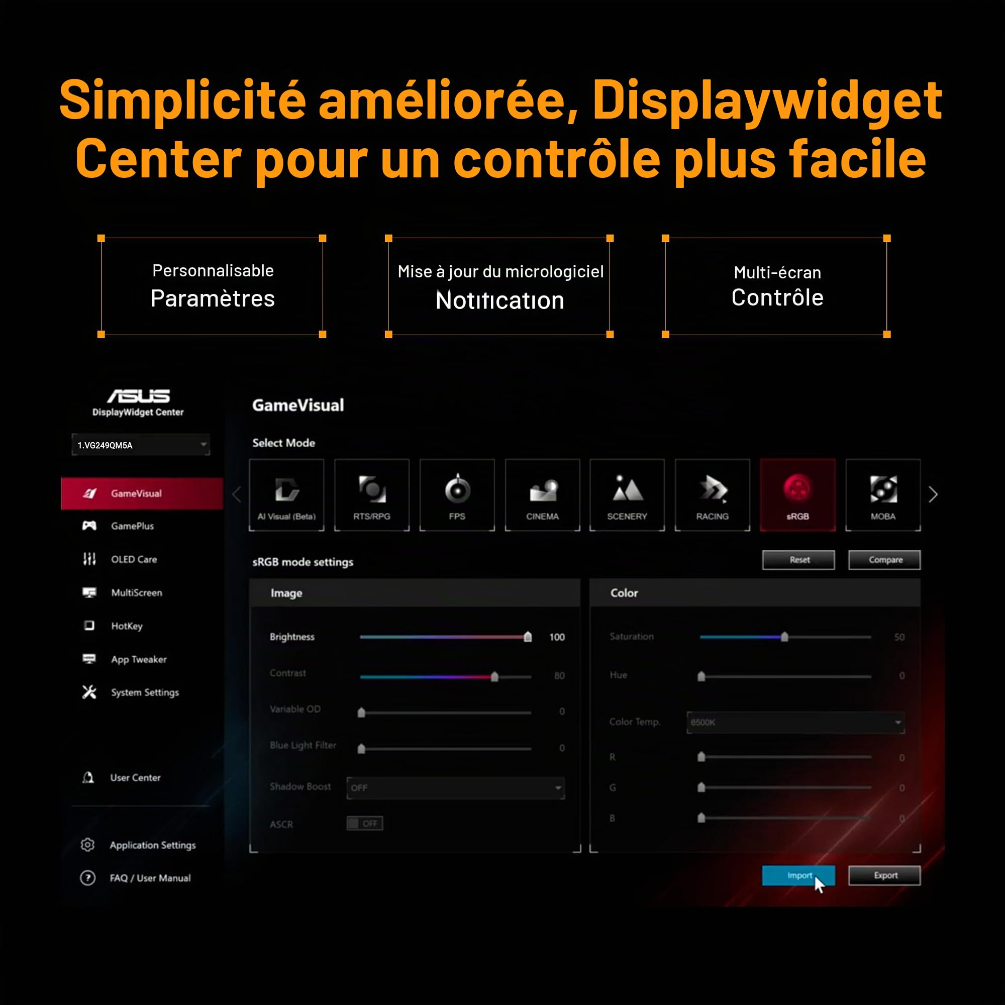 ASUS TUF Gaming VG259QM5A 24 Pouces 240Hz Écran PC Gamer