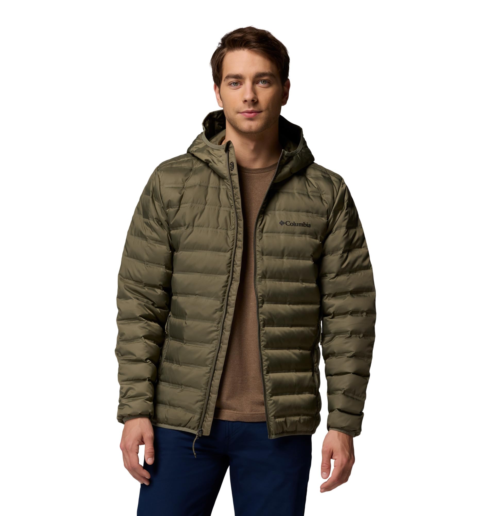 Columbia Herren Lake 22™ II Down Hooded Jacket Daunenjacke mit Kapuze (1er Pack)