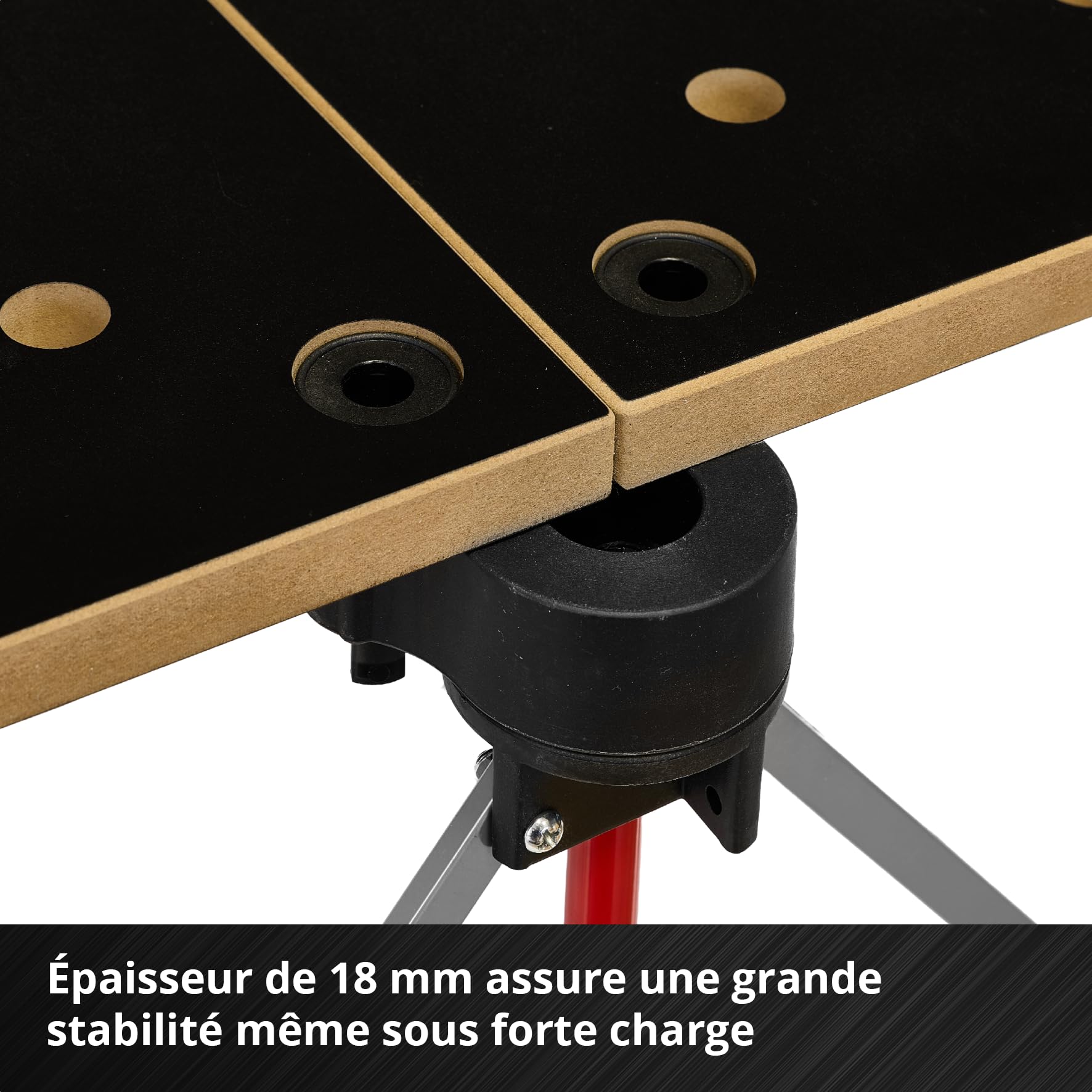 Einhell 2 pièces Plans de Travail, 600 x 1200 x 18 mm
