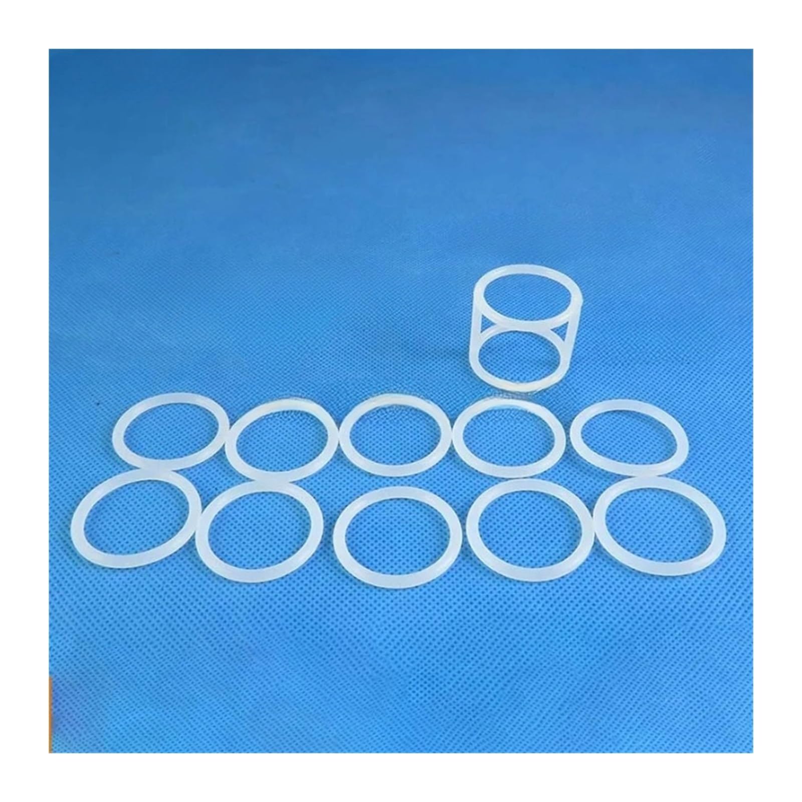 liangxiaous 1 Pc Ice Cream Machines Small H Seal Rings + 10 Pieces O Seal Rings Spare Parts Accessories, Compatible for Oceanpower