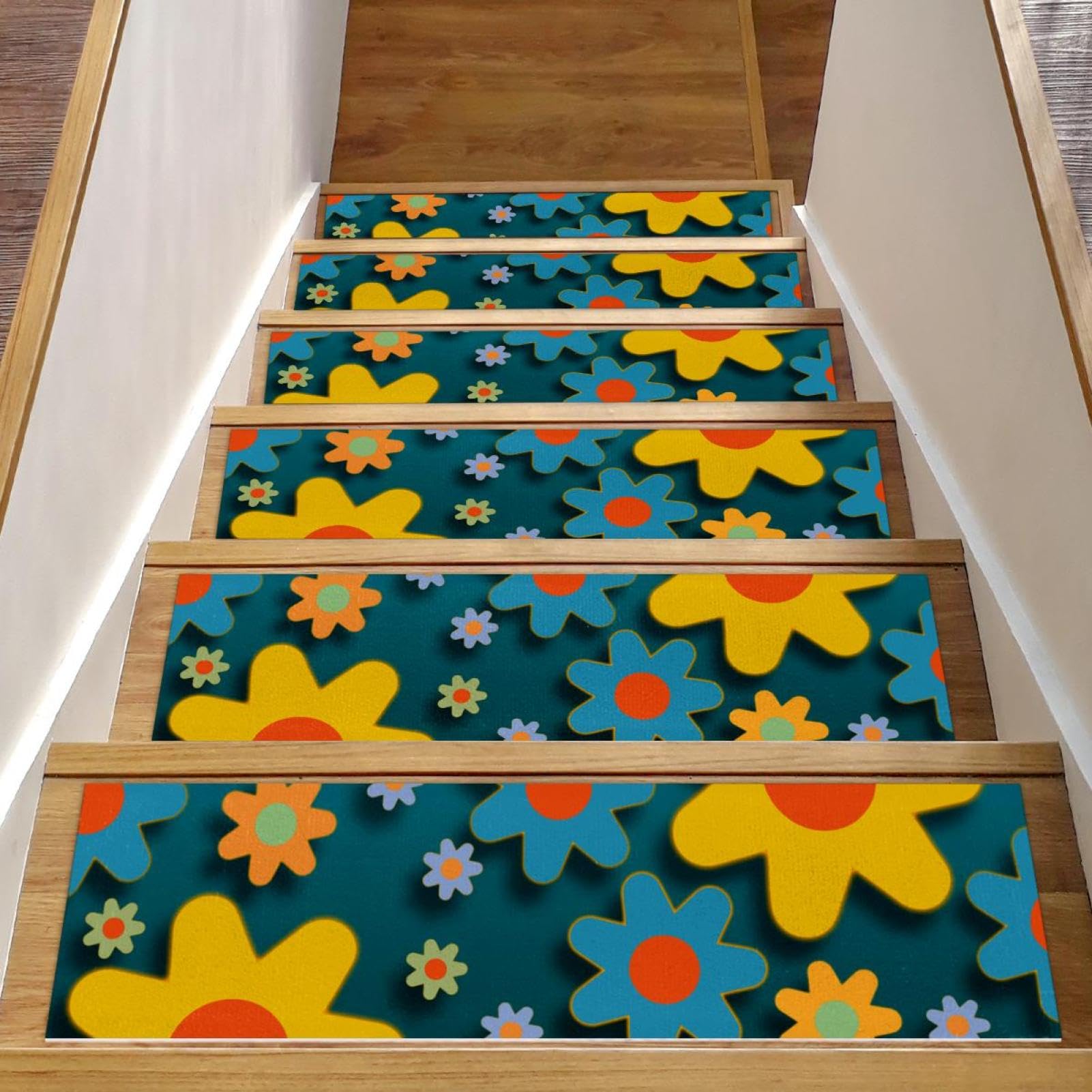 Tapis d'escalier antidérapants évitez les chutes sur marches en bois