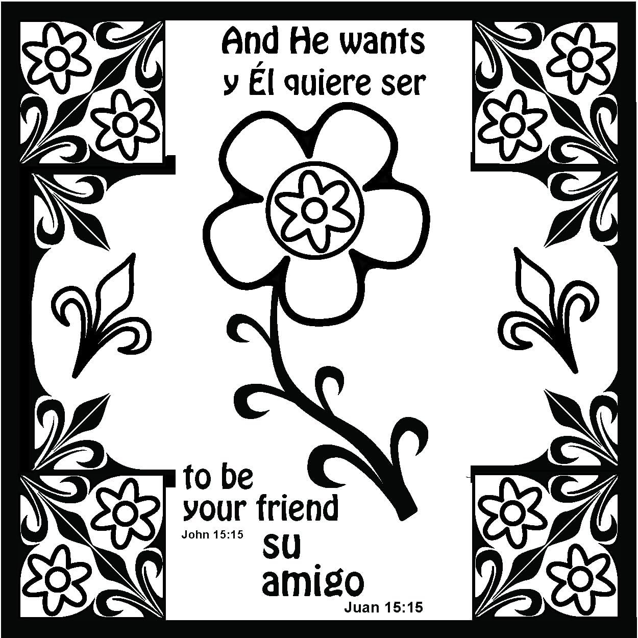 Origami Christian Doodle Art -God's Love Never Ends! 12/pk 30103