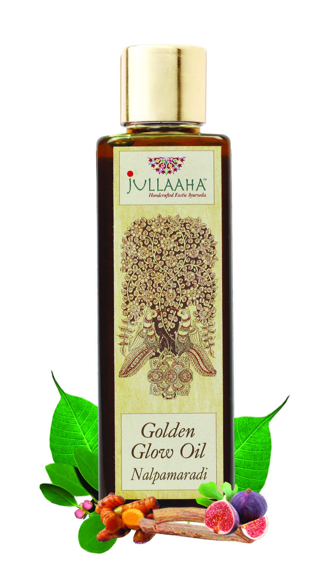 Jullaaha Nalpamradi Golden Glow Oil, 100ml
