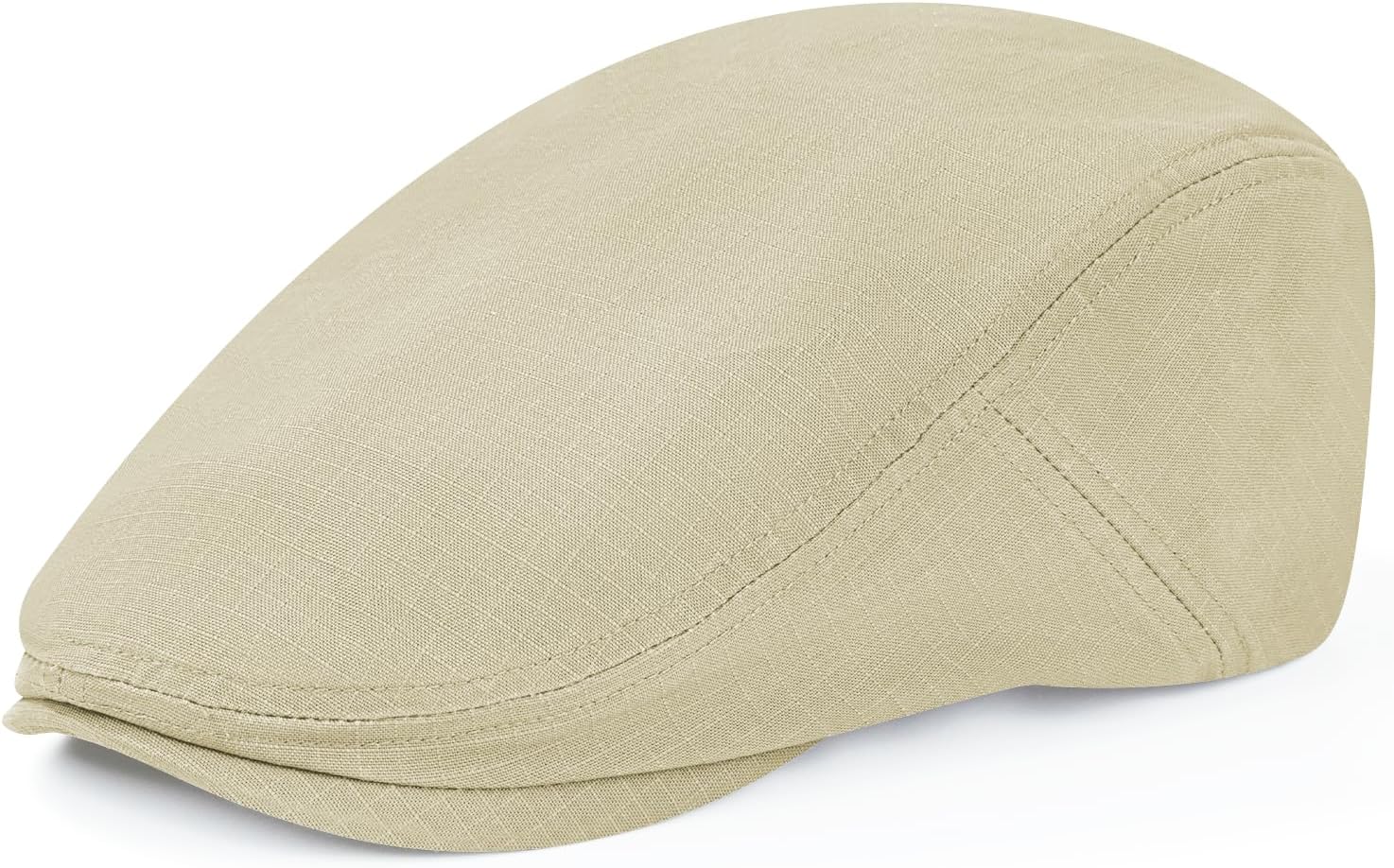 SAJUZEN Newsboy Hats for Men Flat Cap 100% Cotton Irish Cabbie Ivy Gatsby Driving Hunting Cap Sun Hat