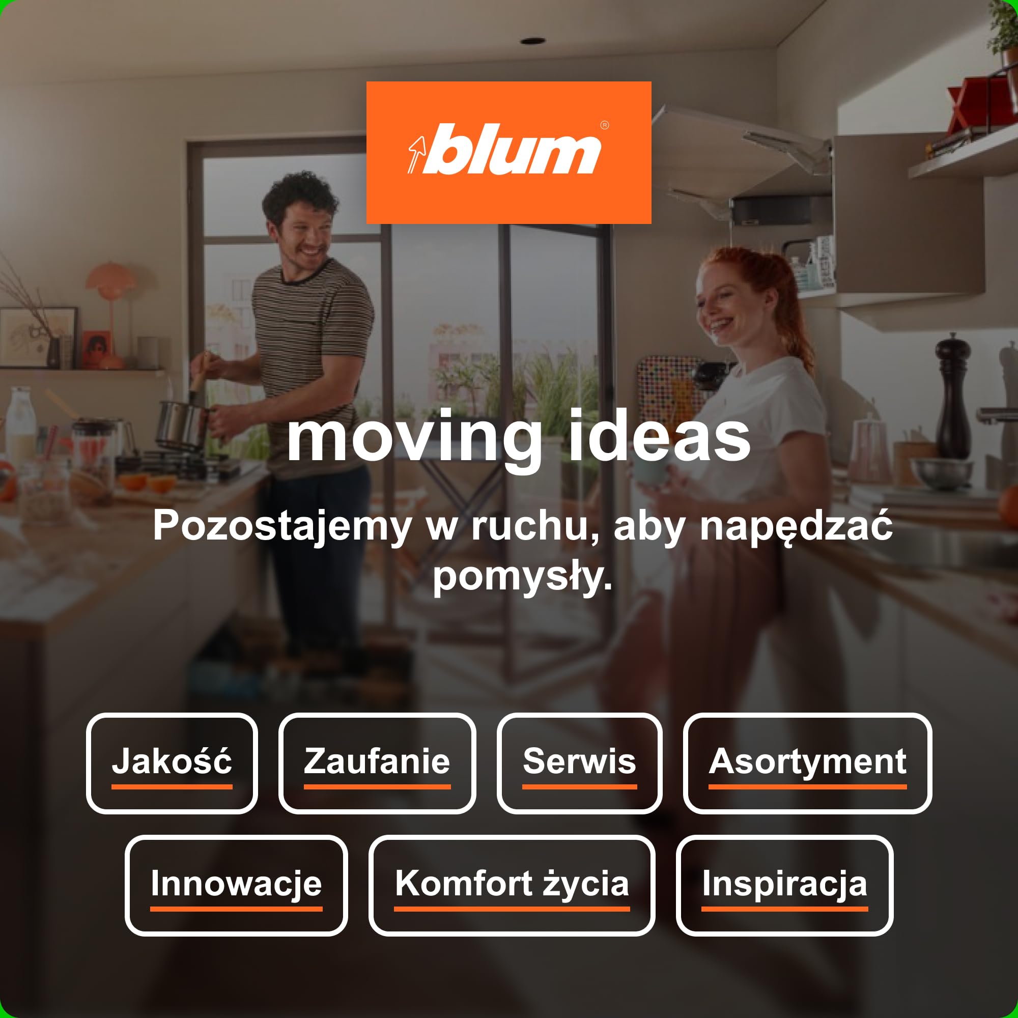 Blum Szablon wiertniczy do TANDEM/MOVENTO, T65.1000/T65.9000 ręczny powered, pomarańczowy, szablon do wiercenia, tworzywo sztuczne