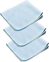 Vista 1 de Paño de limpieza antivaho para lentes, gafas, motocicleta, casco, cámara, reutilizable, 500 veces (3 paquetes)