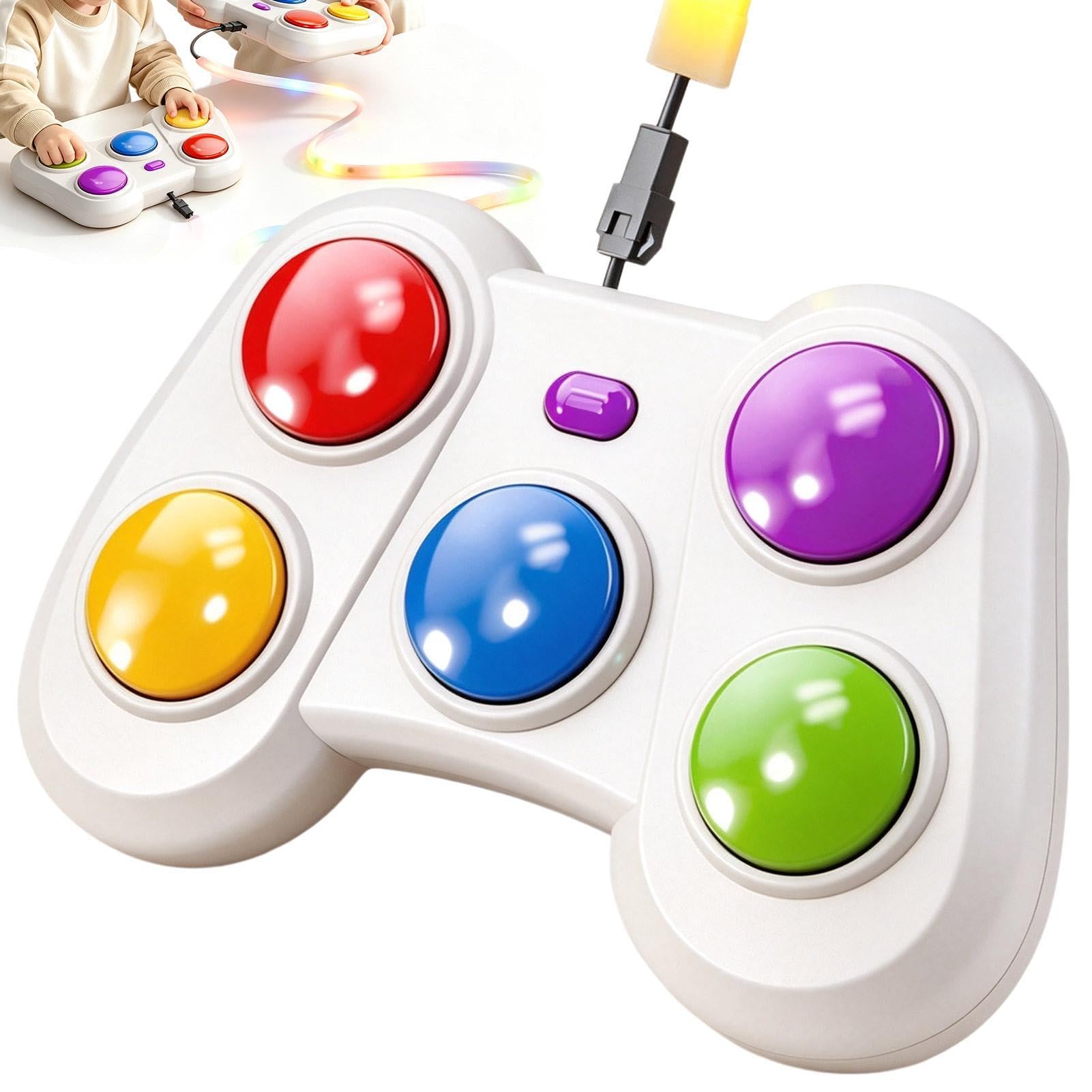 Handheld Electronic Games - Portable Rhythm Game with Sound and Light