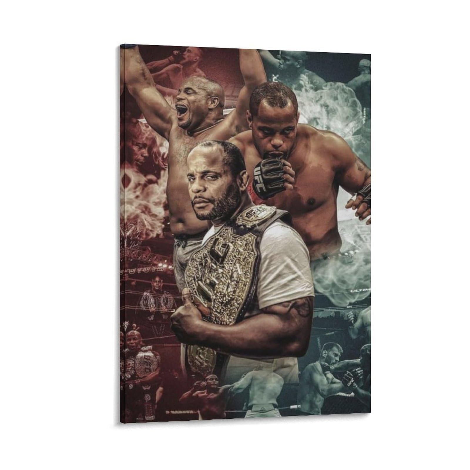 ASUIU Daniel Cormier Canvas Poster Wall Art Poster Prints Home Decor Picture Canvas Painting Posters 20x30inch(50x75cm)