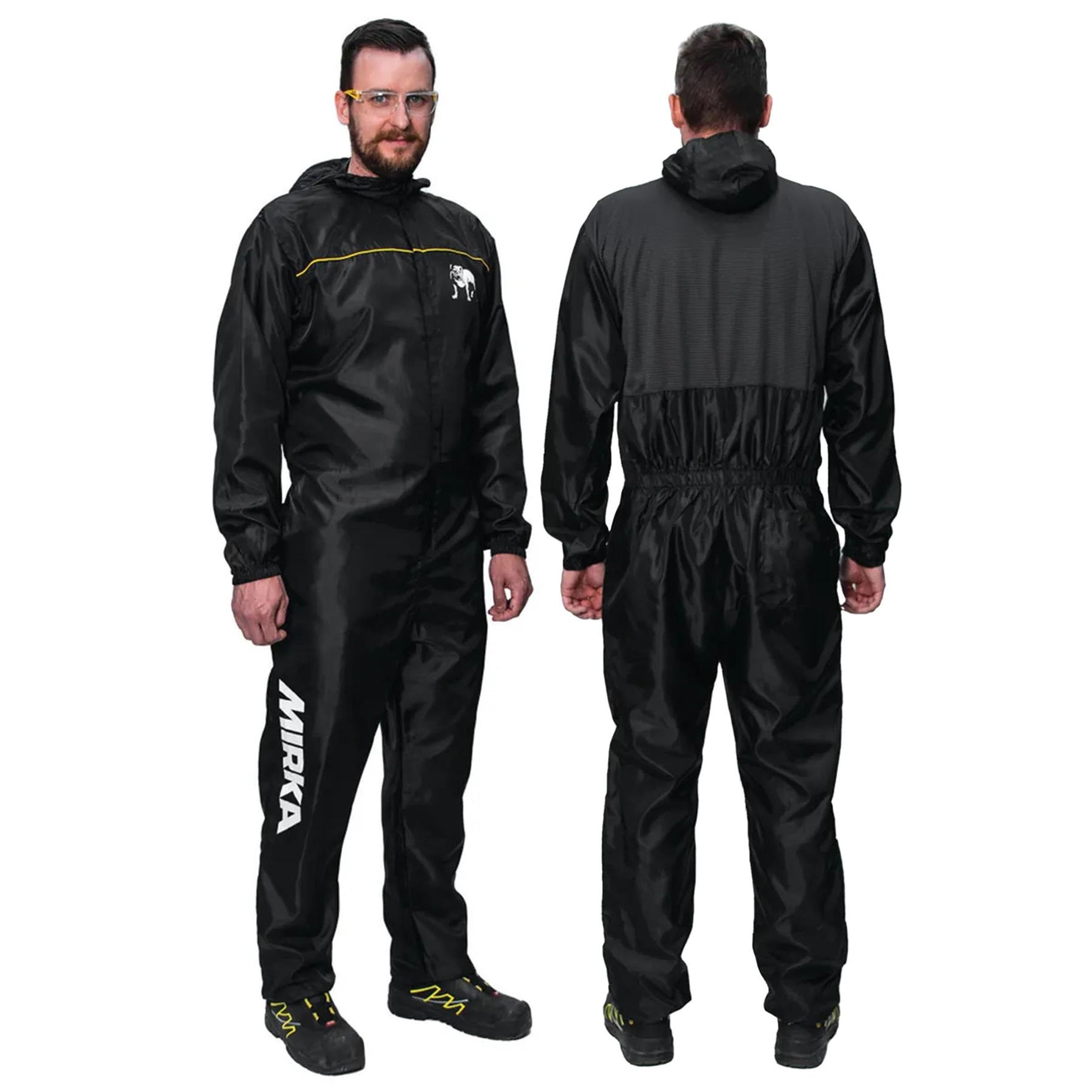 Mirka Overall Light Line, Größe Medium (M), Maler wiederverwendbare und waschbare Overalls