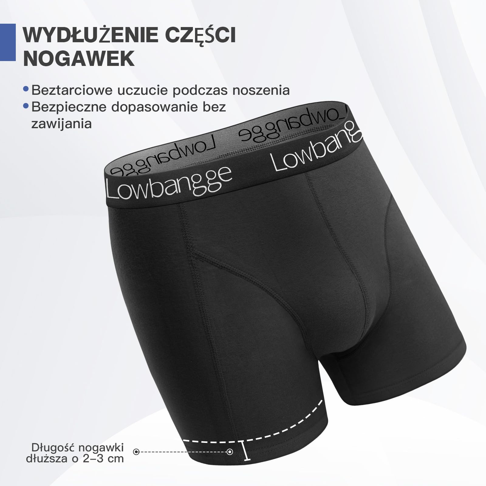 Premium Bokserki Męskie, Majtki （9 sztuk）, Bawełna, Komfortowy krój i idealne dopasowanie