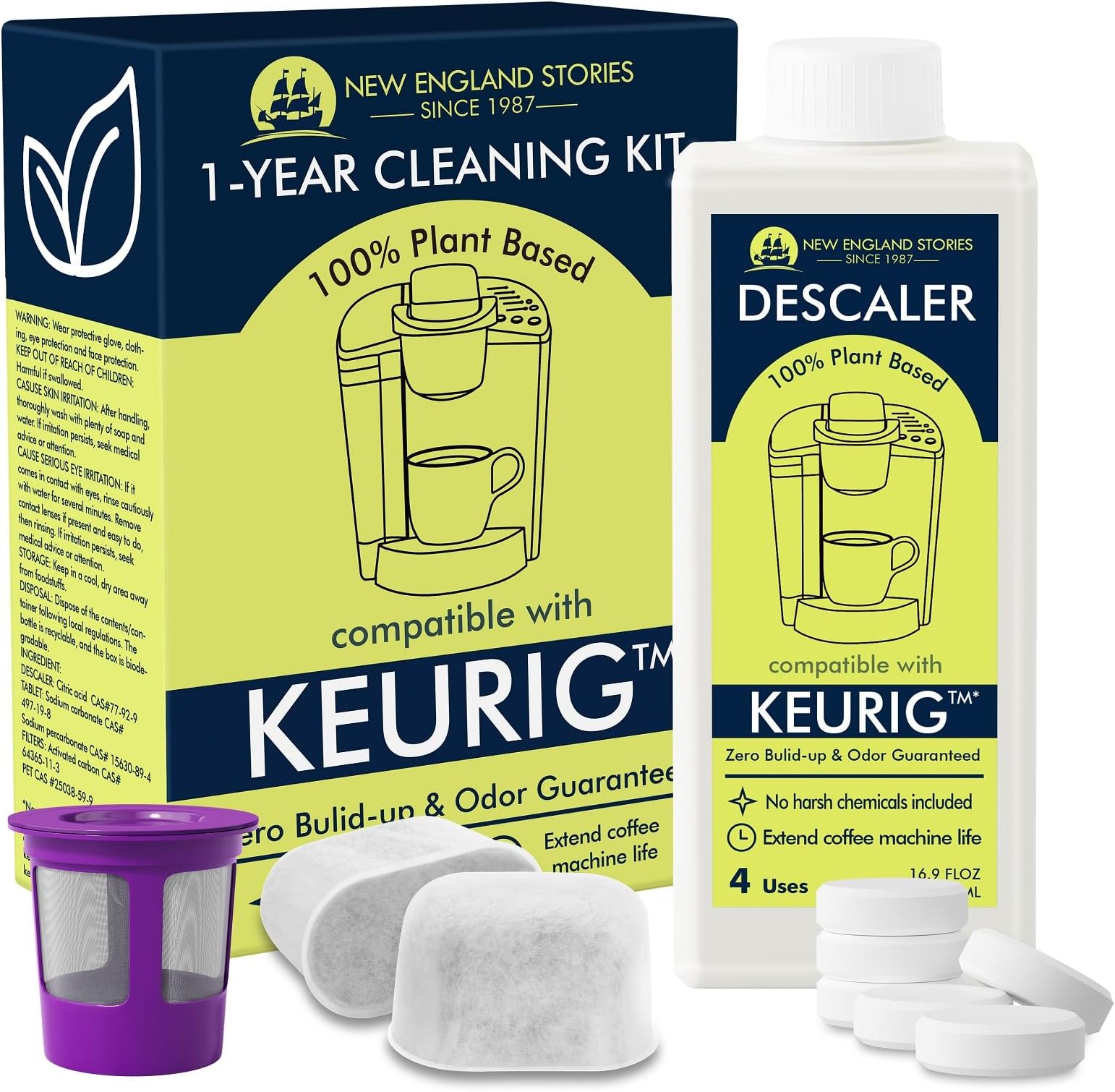 HAKANO 3 Month Brewer Care Cleaning Maintenance Kit