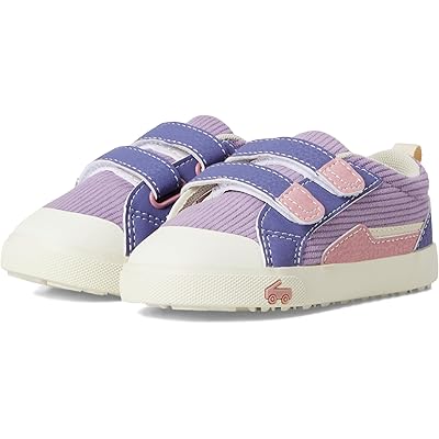 Женские кроссовки See Kai Run Riley (Toddler/Little Kid) purple corduroy