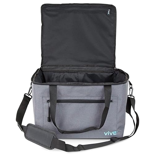 Miniatura 9 de Vive Bolsa de viaje para máquina de terapia de hielo  Se adapta a Polar Active, Ossur Cold Rush, Nehoo, Más  Almacenamiento de viaje para después de