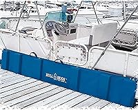 Vista 3 de Hull Hugr Guardabarros plegable para barco, azul, múltiple