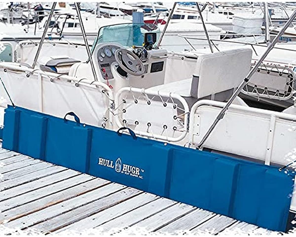 Folding Boat Fender, Blue, Multiple