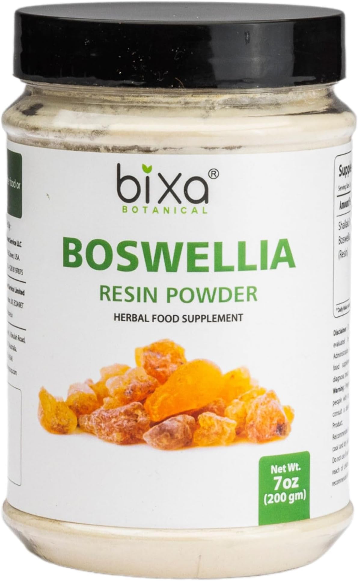 Boswellia serrata Powder (Shallaki), Supports Healthy Joint Functions by Bixa Botanical - 7 Oz (200g)