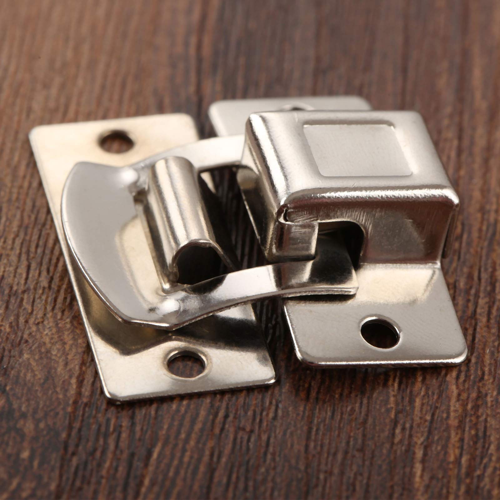Hasp, 10 sztuk 34x30mm Box Hasps żelazna obudowa przełącz zatrzask zatrzaskowy na biżuterię skrzynia Box walizka klamra klip zapięcie sprzęt meblowy