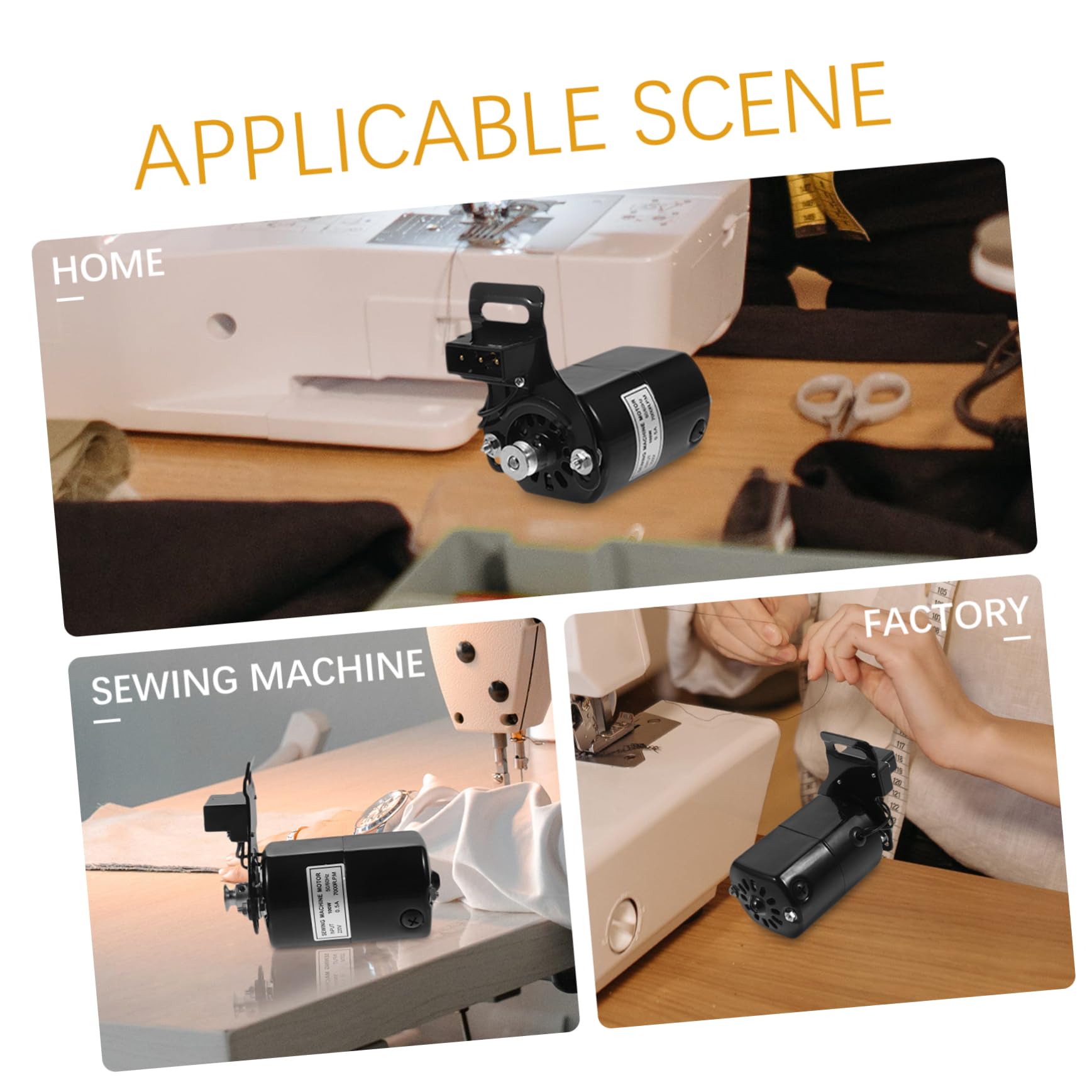 SHINEOFI motor de máquina de coser motores para piezas de la máquina de coser motor electrico para maquina de coser motor de máquina a medida familiar pequeño motor pedal acero