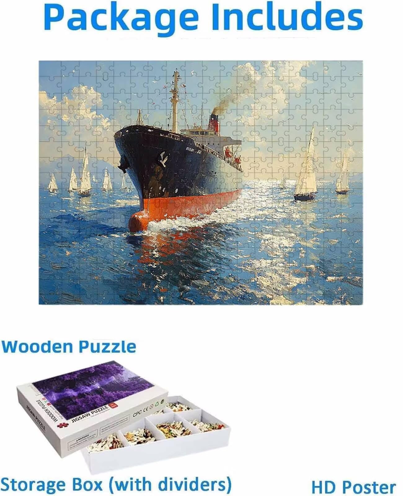 1500 Pezzi di Puzzle, aereo blu 1500 Pezzi di Puzzle per Adulti, Regalo Anniversario, Regalo Natale, Decorazione Della Casa, Prevenzione Della Degenerazione Cerebrale Negli Anziani PjY1030 M-4
